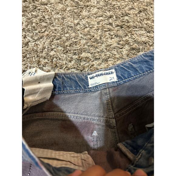 NWT Free People We The Free Aurora Mid Rise Flare 24 - Picture 9 of 10